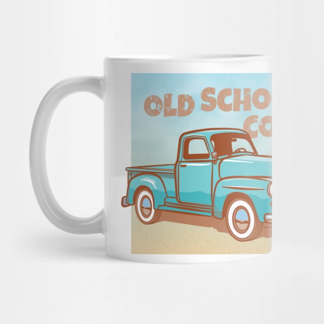 Old School Cool Pickup Truck by Sue Cervenka